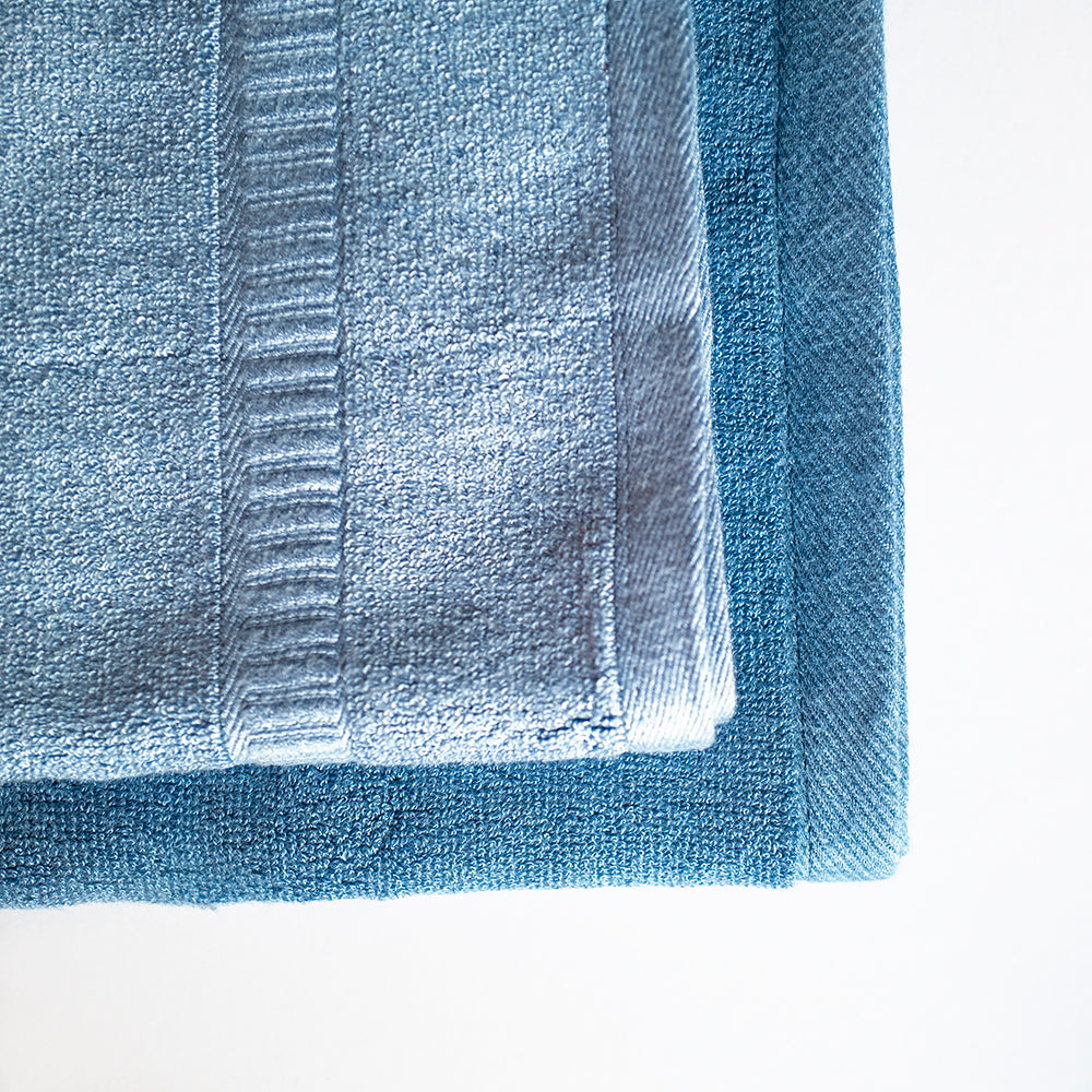 Luxuriously Plush Bamboo Towels - Navy