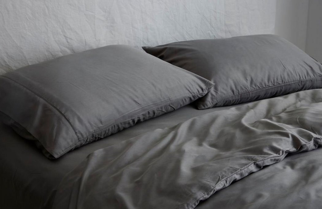 Earth Friendly Bamboo Duvet Cover - Ash