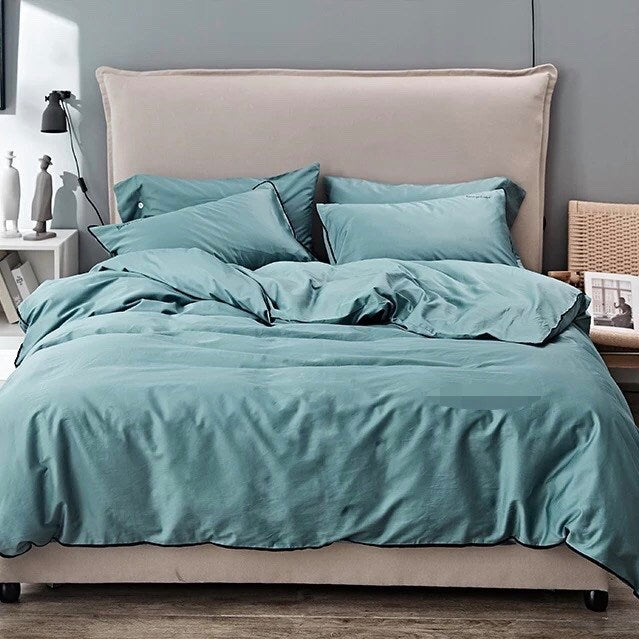 Earth Friendly Bamboo Sheets, Basic Set - Ocean Green