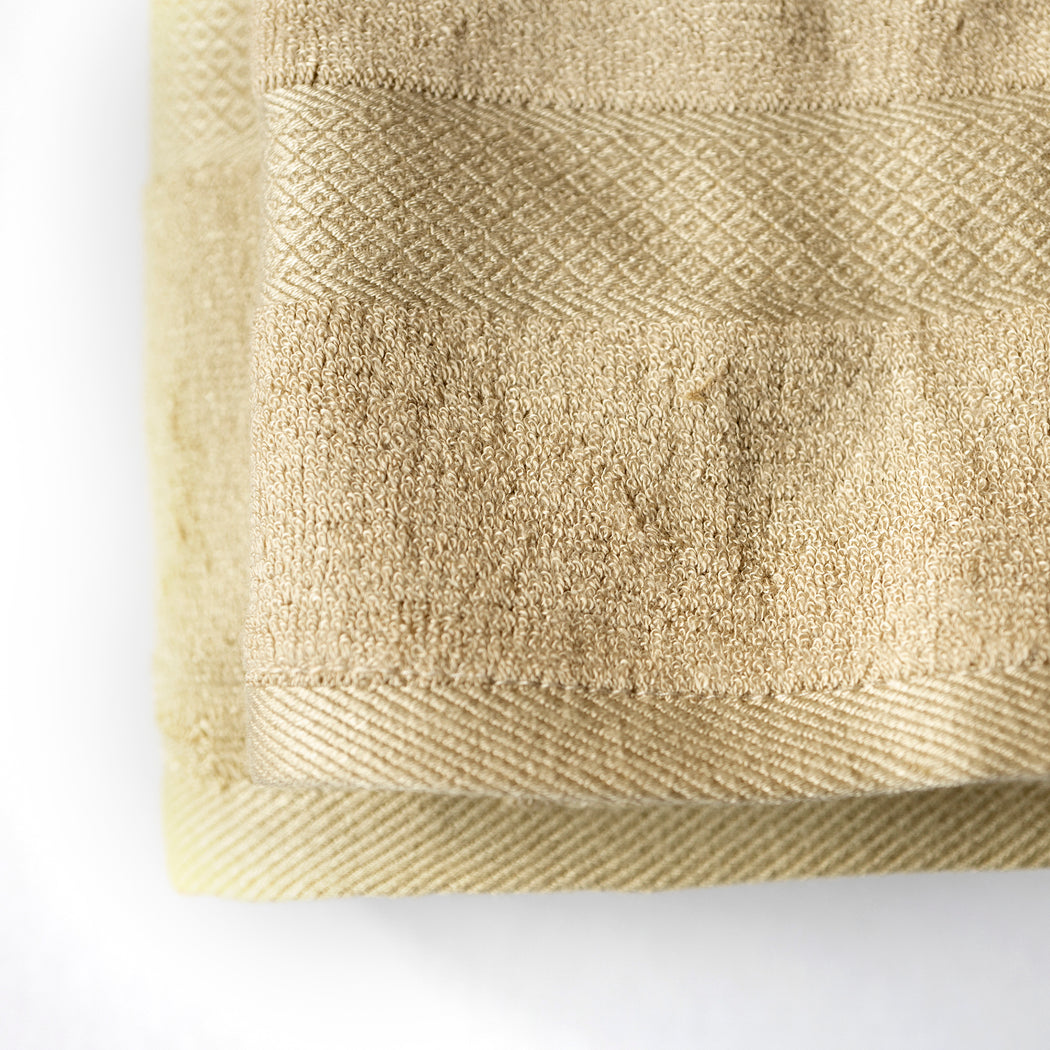 Luxuriously Plush Bamboo Towels - Tan